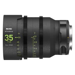 NiSi Athena Prime - Lente de Cinema 35mm Full Frame T1.9 (RF Mount)