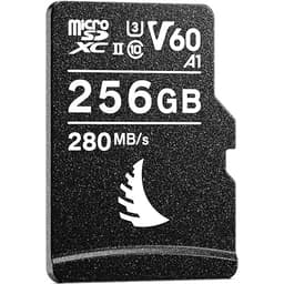Angelbird - Cartão de Memória de 256GB AV Pro microSDXC com Adaptador (UHS-II SD)
