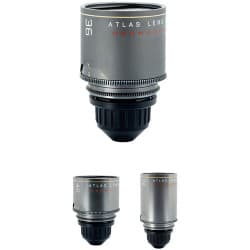 Atlas Mercury Series - Kit de 3 Lentes Anamórficas Prime de 36, 42 e 72mm (Montagem PL)