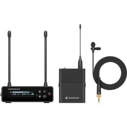 Sennheiser - Kit de Microfone EW-DP ME 2 SET Lapela Omni Wireless/Sem Fio para Câmera (R4-9: 552 a 607 MHz)