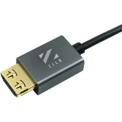 ZILR - Cabo HDMI de Alta Velocidade Hiperfino 4Kp60 com Ethernet (45 cm)