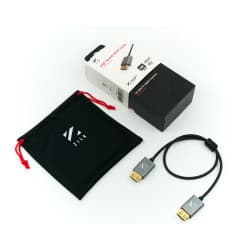 ZILR - Cabo HDMI de Alta Velocidade Hiperfino 4Kp60 com Ethernet (45 cm)