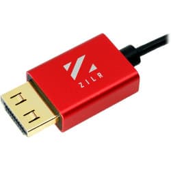 ZILR - Cabo HDMI de Ultra Alta Velocidade Hiperfino 8Kp60 com Ethernet (45 cm)