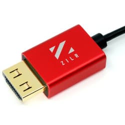 ZILR - Cabo HDMI de Ultra-Alta Velocidade Hiperfino 8Kp60 com Ethernet (2 metros)