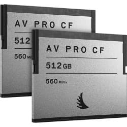 Angelbird - Match Pack de 1 TB para Câmera Z CAM E2 (2 Cartões de Memória de 512 GB)