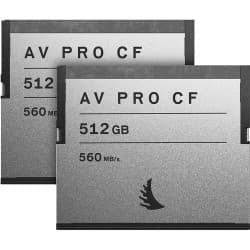 Angelbird - Match Pack de 1 TB para Câmera Z CAM E2 (2 Cartões de Memória de 512 GB)