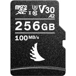 Angelbird - Cartão de Memória de 256GB AV PRO microSDXC com Adaptador V30 (UHS-I SD)