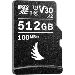 Angelbird - Cartão de Memória de 512GB AV PRO microSDXC com Adaptador (UHS-I SD)