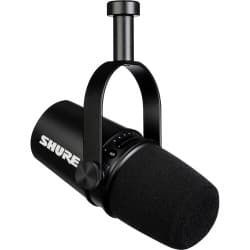 Shure MV7 - Microfone de Podcast (Preto)