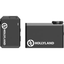 Hollyland - Microfone sem Fio LARK MAX Solo (2,4 GHz, Preto)