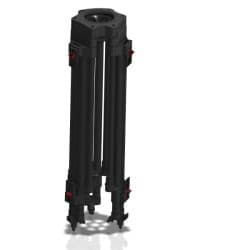 Cartoni EFP Alu100 - Tripé de Alumínio para Câmera (80 Kg)