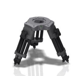 Cartoni - Tripé de Carbono Minibaby de 1 Estágio para Câmera de Estúdio (150 Kg)