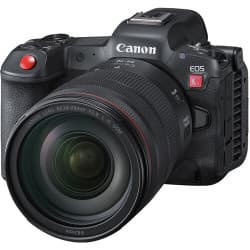 Canon EOS R5 C - Kit de Câmera de Cinema Mirrorless com Lente RF 24-70 mm f/2.8