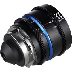 Laowa - Nanomorph S35 Prime 3-Lens Bundle (27mm, 35mm, 50mm) (Blue) Arri PL (Default) + EF
