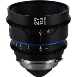 Laowa - Nanomorph S35 Prime 3-Lens Bundle (27mm, 35mm, 50mm) (Blue) Arri PL (Default) + EF