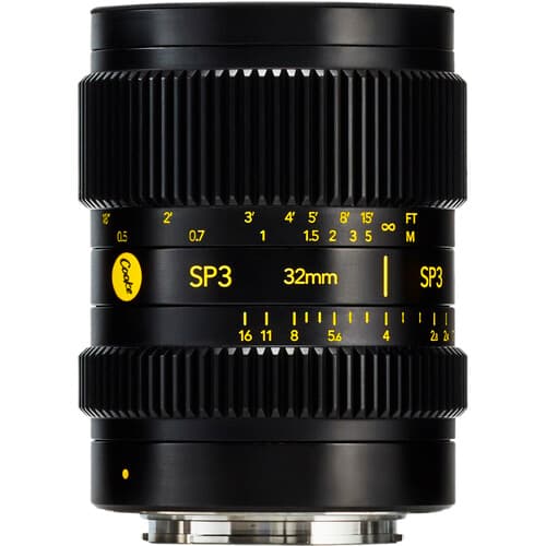 Cooke SP3 - Kit de 5 Lentes Full-frame (25/32/50/75/100mm, Sony E)
