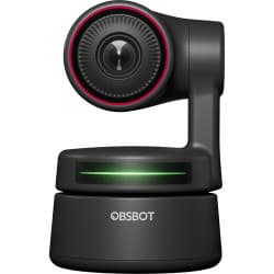 OBSBOT Tiny - Webcam PTZ 4K com Inteligência Artificial (IA)