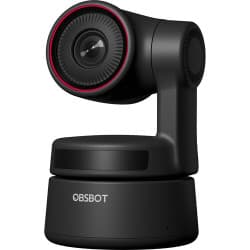 OBSBOT Tiny - Webcam PTZ 4K com Inteligência Artificial (IA)
