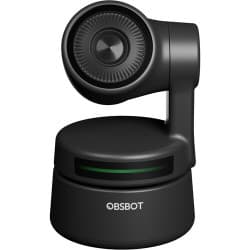 OBSBOT Tiny - Webcam PTZ com Inteligência Artificial (Preta)