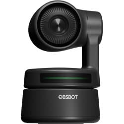 OBSBOT Tiny - Webcam PTZ com Inteligência Artificial (Preta)