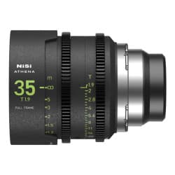 NiSi ATHENA Prime T2.4/1.9 Full-Frame 5-Lens Kit (PL Mount)