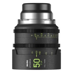 NiSi ATHENA Prime T2.4/1.9 Full-Frame 5-Lens Kit (PL Mount)