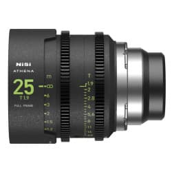 NiSi ATHENA Prime T2.4/1.9 Full-Frame 5-Lens Kit (PL Mount)