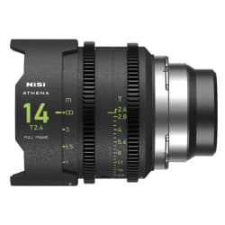 NiSi ATHENA Prime T2.4/1.9 Full-Frame 5-Lens Kit (PL Mount)