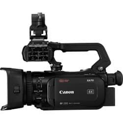 Canon - Câmera Canon XA70 Filmadora UHD 4K30 com Foco Automático Dual-Pixel