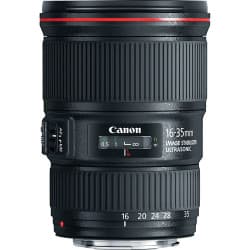 Canon - Lente EF 16-35 F/4L IS USM
