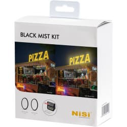 Nisi - Kit de filtro 77mm Black Mist 1/4 e 1/8 com estojo