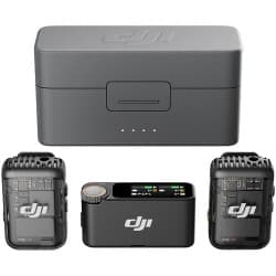 DJI - Mic 2 Sistema/gravador de microfone digital compacto sem fio para câmera e smartphone (2,4 GHz)