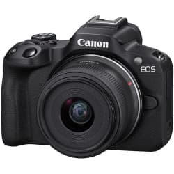Canon - Câmera EOS R50 Mirrorless com lente 18-45mm (Black)