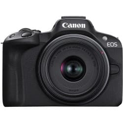 Canon - Câmera EOS R50 Mirrorless com lente 18-45mm (Black)