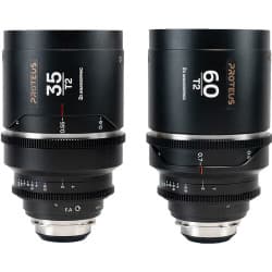 Laowa - Proteus 2X Anamorphic 2-Lens Bundle Set A (35mm, 60mm) - Silver (Feet) Arri PL (Default) + EF