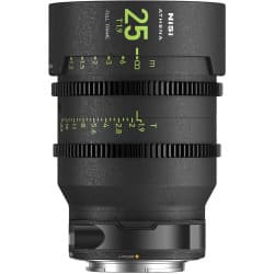 NiSi Athena Prime - Lente de Cinema 25mm Full Frame T1.9 (L Mount)