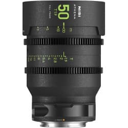 NiSi Athena Prime - Lente de Cinema 50mm Full Frame T1.9 (L Mount)