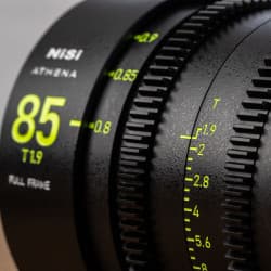 NiSi Athena Prime - Lente de Cinema 85mm Full Frame T1.9 ( L Mount )
