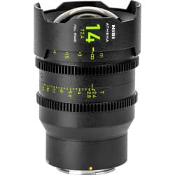 NiSi Athena Prime - Lente de Cinema 14mm Full Frame T2.4 (G Mount, sem filtro drop-in)
