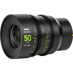 NiSi Athena Prime - Lente de Cinema 50mm Full Frame T1.9 (G Mount)