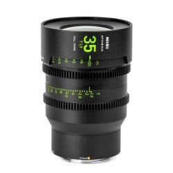 NiSi Athena Prime - Lente de Cinema 35mm Full Frame T1.9 Sem filtro (E Mount)