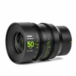 NiSi Athena Prime - Lente de Cinema 50mm Full Frame T1.9 Sem filtro (E Mount)