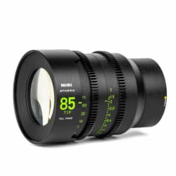 NiSi Athena Prime - Lente de Cinema 85mm Full Frame T1.9 Sem filtro (E Mount)