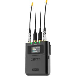 Deity - Microphones Theos Digital Sistema de Microfone Lavaliar Sem Fio para Câmera de 2 Pessoas (Omni, 550 a 663 MHz)