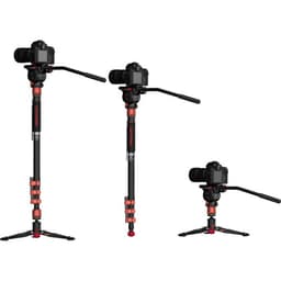 iFootage Cobra 3 - Monopé de fibra de carbono com base de mini tripé e cabeça fluida K5 - miniatura 5