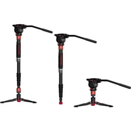 iFootage Cobra 3 - Monopé de alumínio com base de mini tripé e cabeça fluida K5 - miniatura 2
