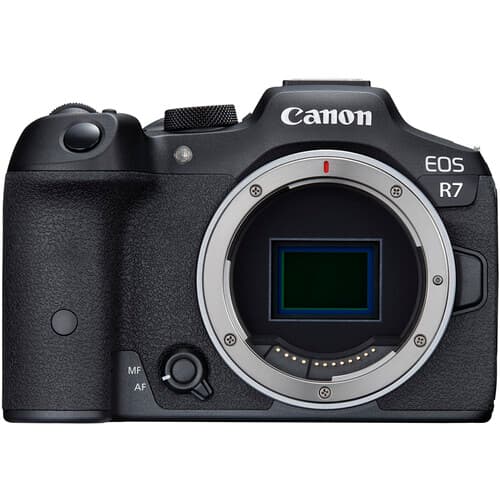 Canon - EOS R7  Câmera Mirrorless com kit de criação de conteúdo de lente de 18-45 mm
