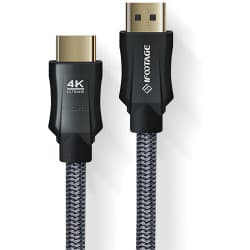 iFootage - Cabo HDMI de alta velocidade com Ethernet (26,2')
