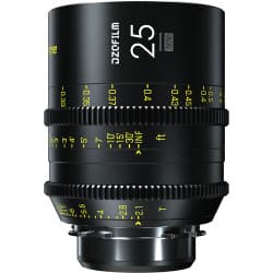 DZOFilm VESPID - Lente 25mm T2.1 (montagens PL e EF)