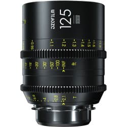 DZOFilm VESPID - Lente 125 mm T2.1 (montagens PL e EF)